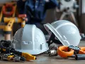 Safety helmet and tools