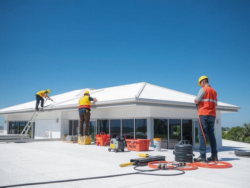 Commercial Roof Restoration Warriewood NSW