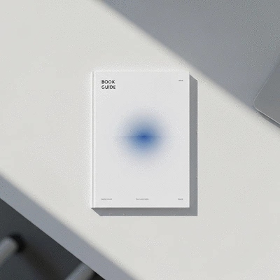 Digital guide or eBook mockup