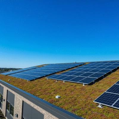 Commercial roofing project