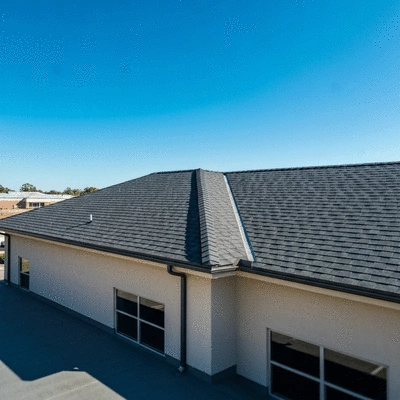 Successful commercial roof restoration project
