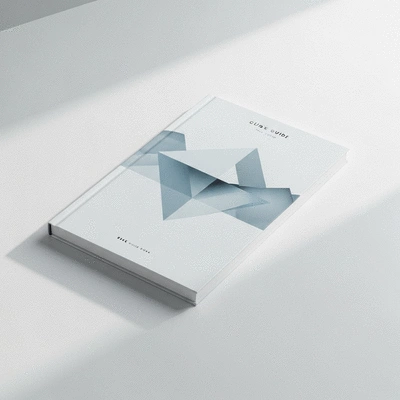 Digital guide or eBook mockup