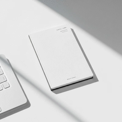 Digital guide or eBook mockup