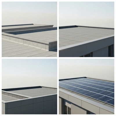 Flat roof types