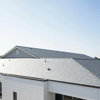 Commercial roof restoration showcase