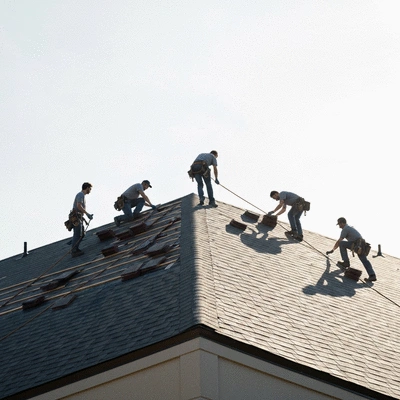 Cleaning and repairing a commercial roof