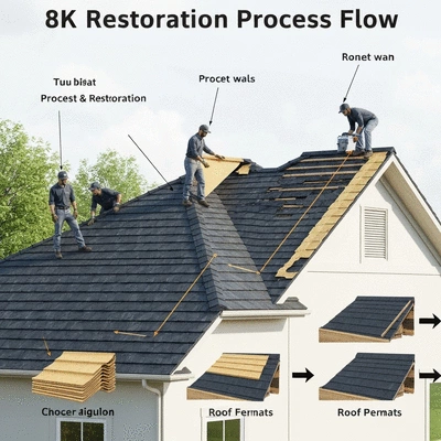 Roof restoration process